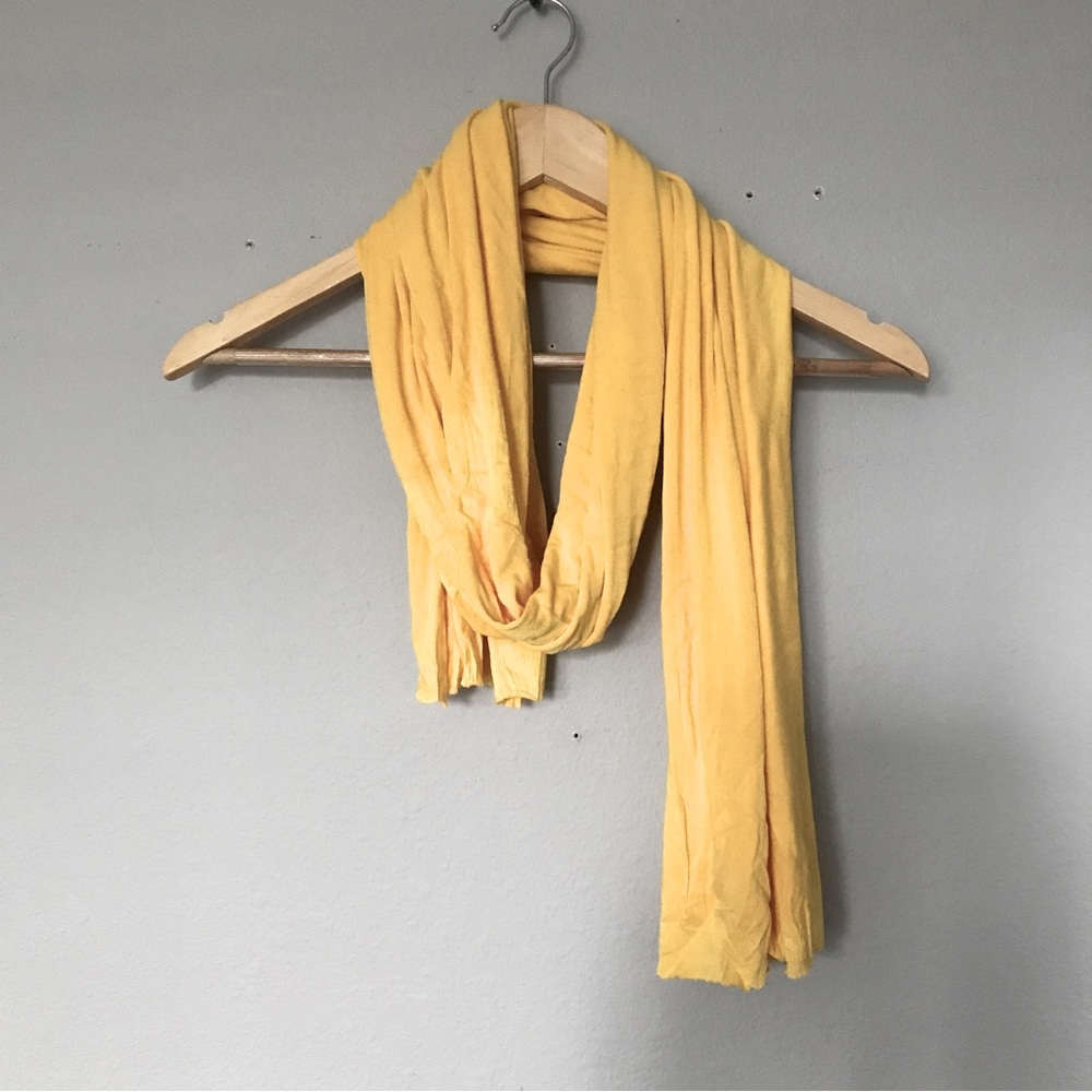 Bright Yellow Scarf